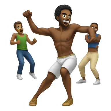 Dance battle in brazil sticker