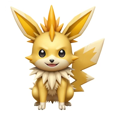 Victini-Pichu-Jolteon-Fakémon-hybrid-creature (full body)  sticker