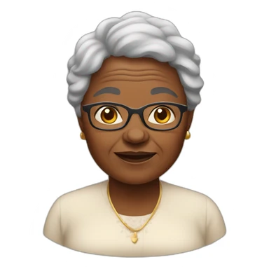 african grandma sticker