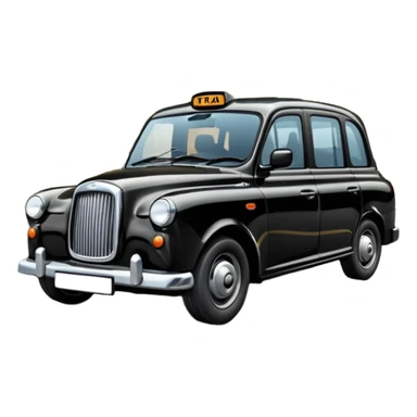 london black taxi sticker
