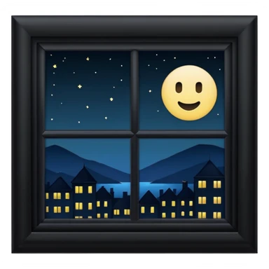 night window sticker