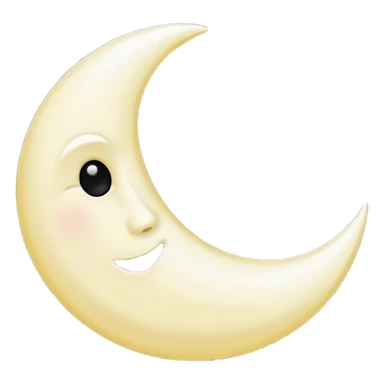 Genarate me a emoji of Dark mode moon in  sticker