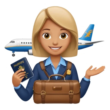 glob ,pass port, , travel bag , plane sticker