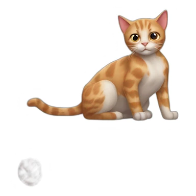 spider man cat sticker