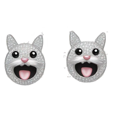 zirconea earrings sticker