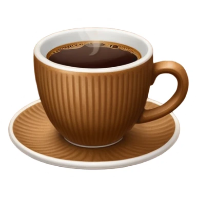 Patterned Corduroy texture ridges coffee cup sticker