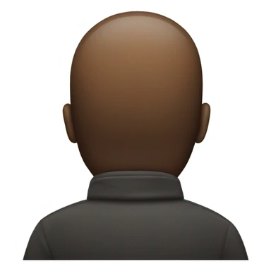 Back of the head sticker