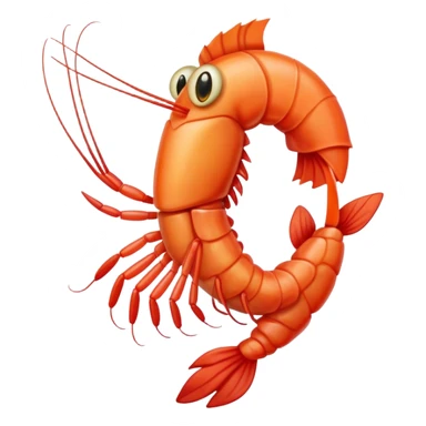 Cowboy shrimp  sticker