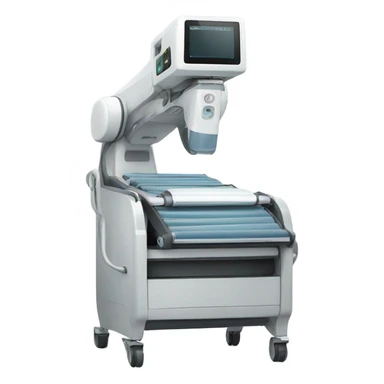 X-ray portable machine sticker