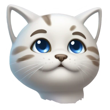 LunarHype

    A cute cat face with sparkling eyes, blushing cheeks, and paws raised to show excitement sticker