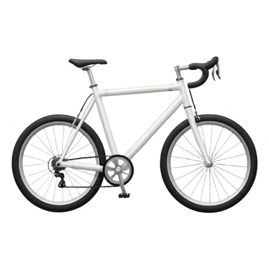 White  ns bike sticker