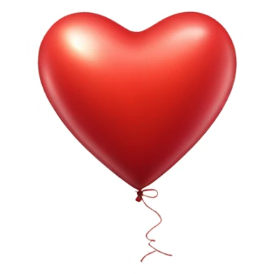 red Valentine’s Balloon  sticker