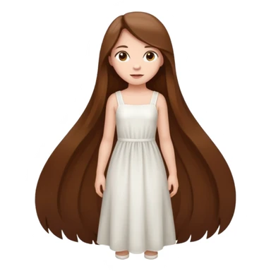 High resolution of ful body girl sticker