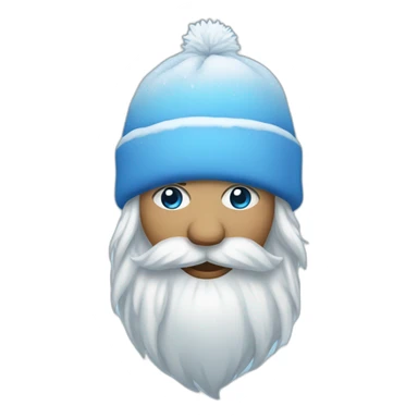 blue-winter-snow sticker