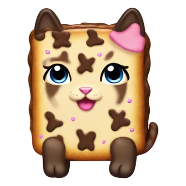 nyan cat the pop tart cat sticker