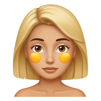 Detox face sticker