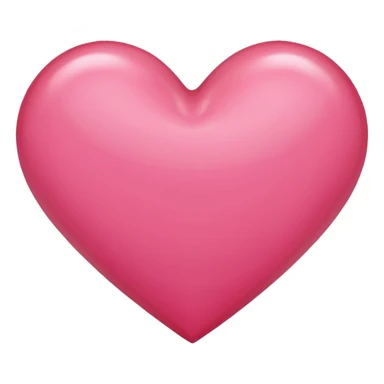 Redish pink heart  sticker