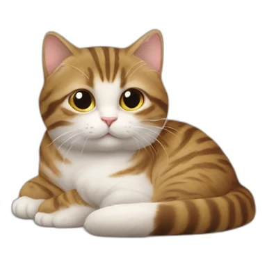 Un Chat sur un chat sur un chat sur un chat sticker