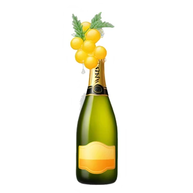 a mimosa champagne  sticker