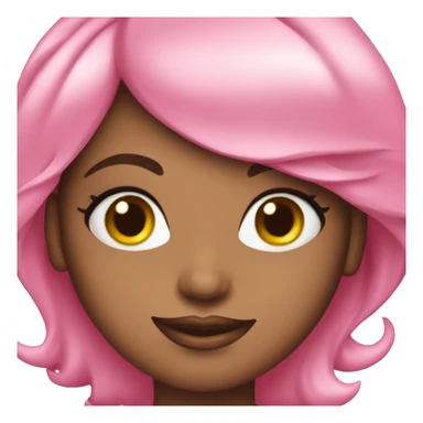 pink glamour girl sticker