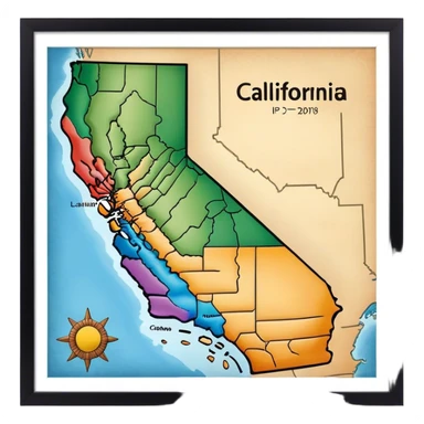 State of California sticker