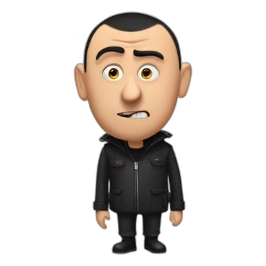 Gru Despicable Me sticker