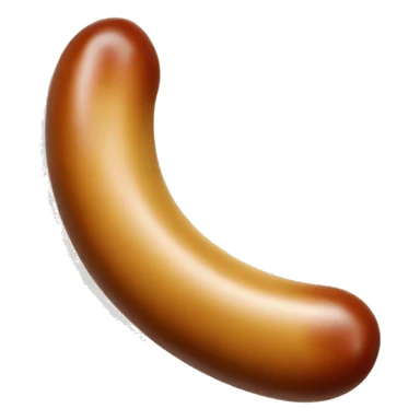 a signle bratwurst sticker
