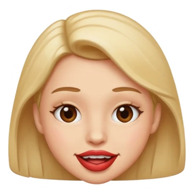 Douche bag lip bite sticker