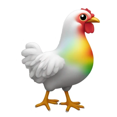 Pollito de 🌈 sticker
