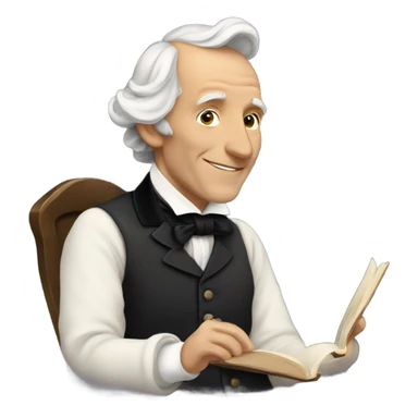 storyteller Hans Christian Andersen sticker