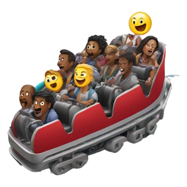 Rollercoaster  sticker
