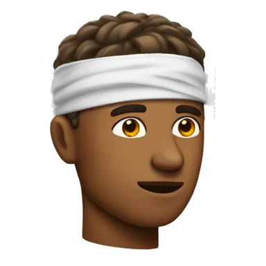 Man with letter L taped to forehead  sticker