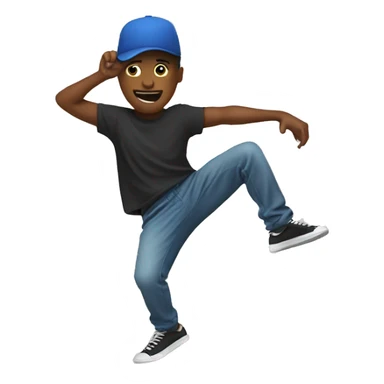 break dancing sticker