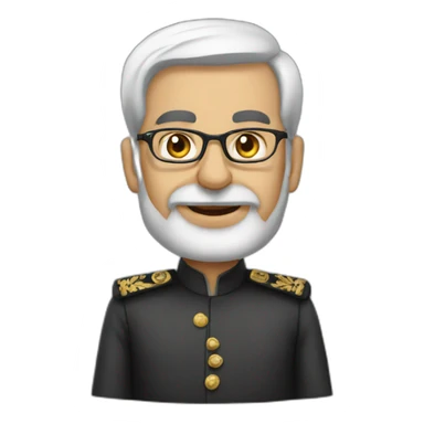 molla president of iran sticker