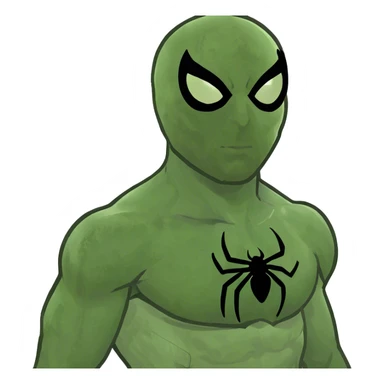 Buff Spider-Man sticker