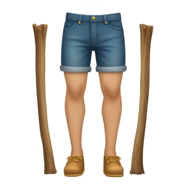 Jambe de bois  sticker