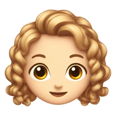 Cute hairclip sticker