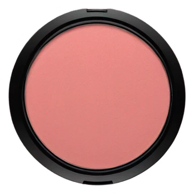 burgundy blush in makeup powder compact sticker