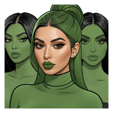 Leila Hormozi, Alex Hormozi, Josh King Madrid JetSet, Tefi Valenzuela, Ana Cheri, Valeria Orsini, Timiree, Kim Kardashian , Kylie Jenner, Narmin Assira, Jamie Maelani, Ashley Flores, Dan Fleyshman, DanielG, Shelby Sapp sticker