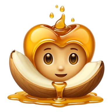 nuts with honey sticker