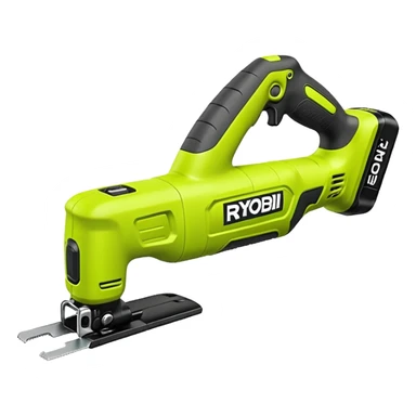 RYOBI ONE+ 18V Cordless Reciprocating saw battery emoji style sticker