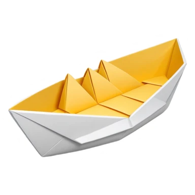 paper food boat  sticker