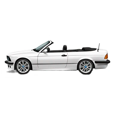 bmw e93 cabrio whith sticker