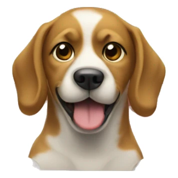 Dog inside a car sticker