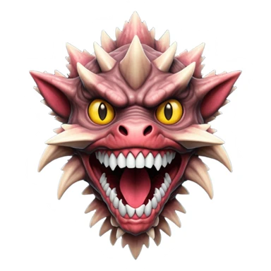  a demogorgon stranger things sticker