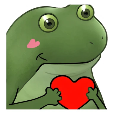 Ein Bunde, Herz sticker