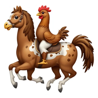 chicken jockey sticker