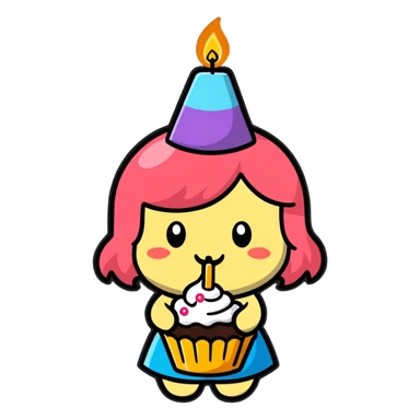  Birthday wishes for Dakota sticker