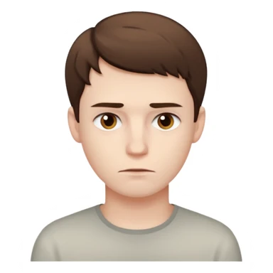 A guy who is dumb sticker