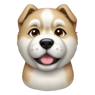 Akita puppy  sticker